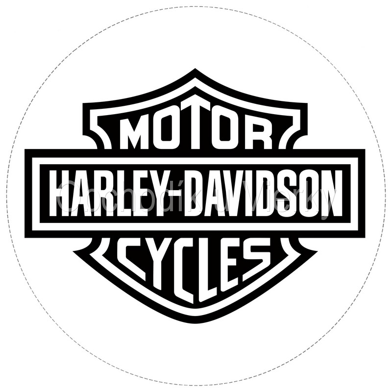 Jedlý obrázok logo Harley-Davidson č.8043,15-2